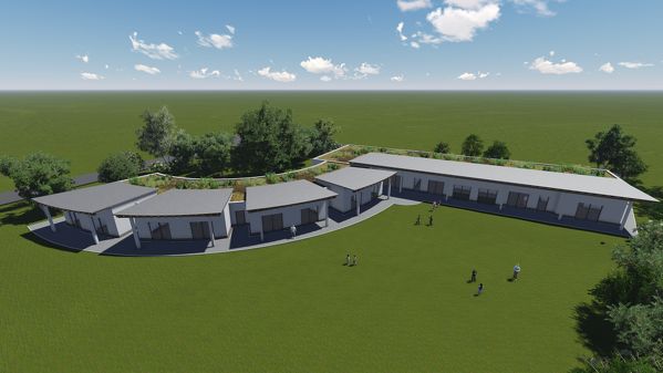 Planungsskizze Kita Fichtestraße