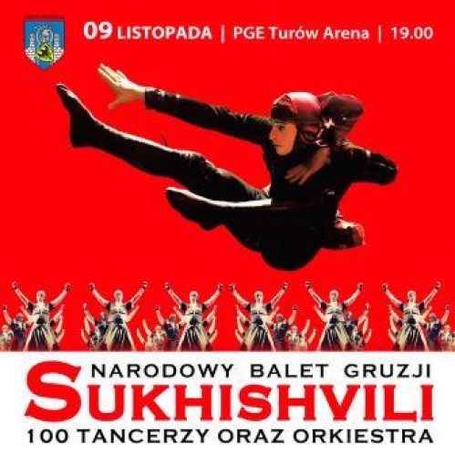 Georgische  Nationalballett tritt am 9. November 2019 in der Zgorzelecer Halle PGE Turów Arena / © 