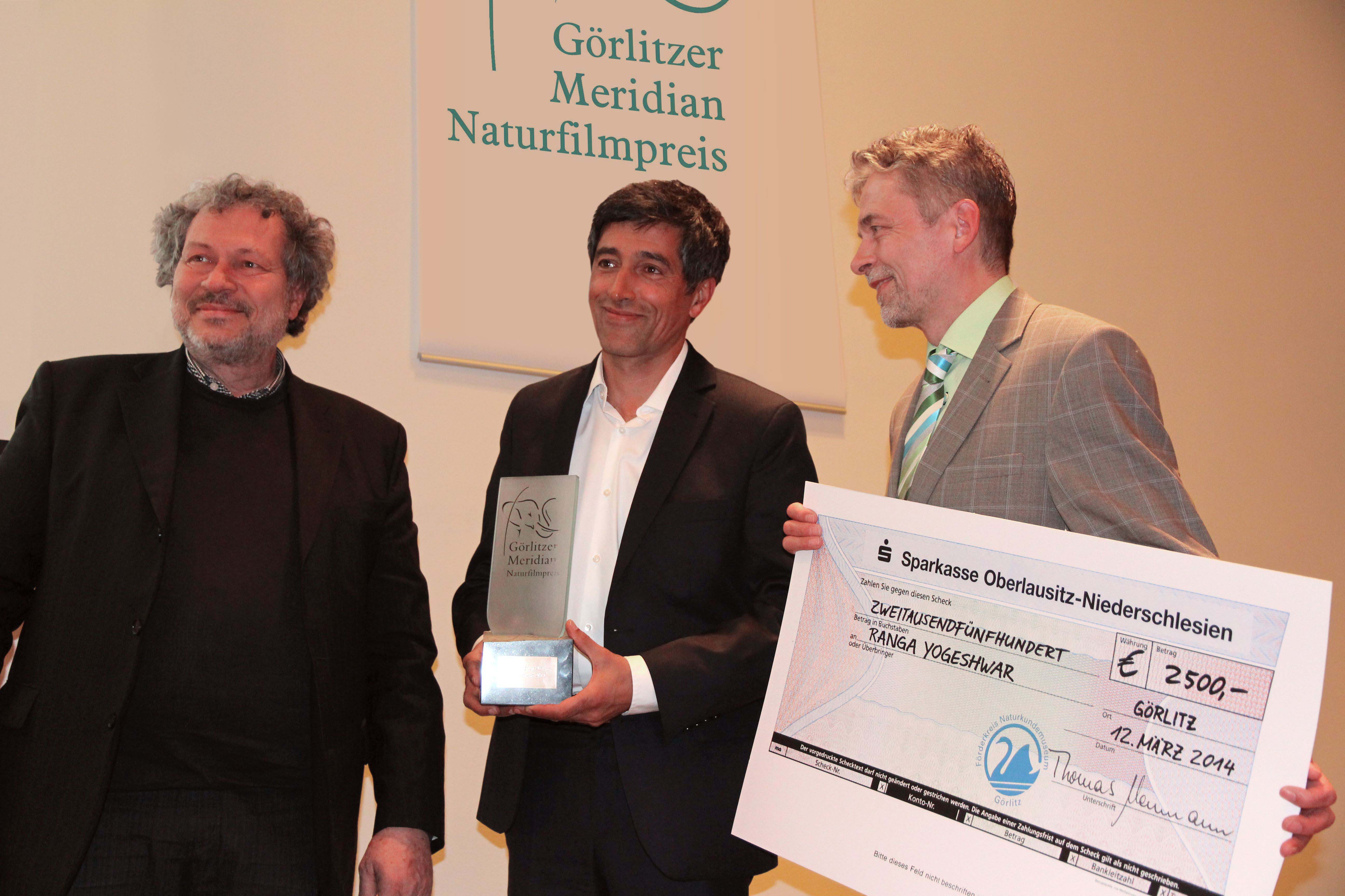 Preisverleihung an Ranga Yogeshwar
