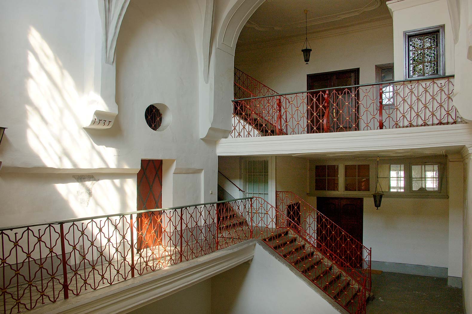Blick in ein Hallenhaus