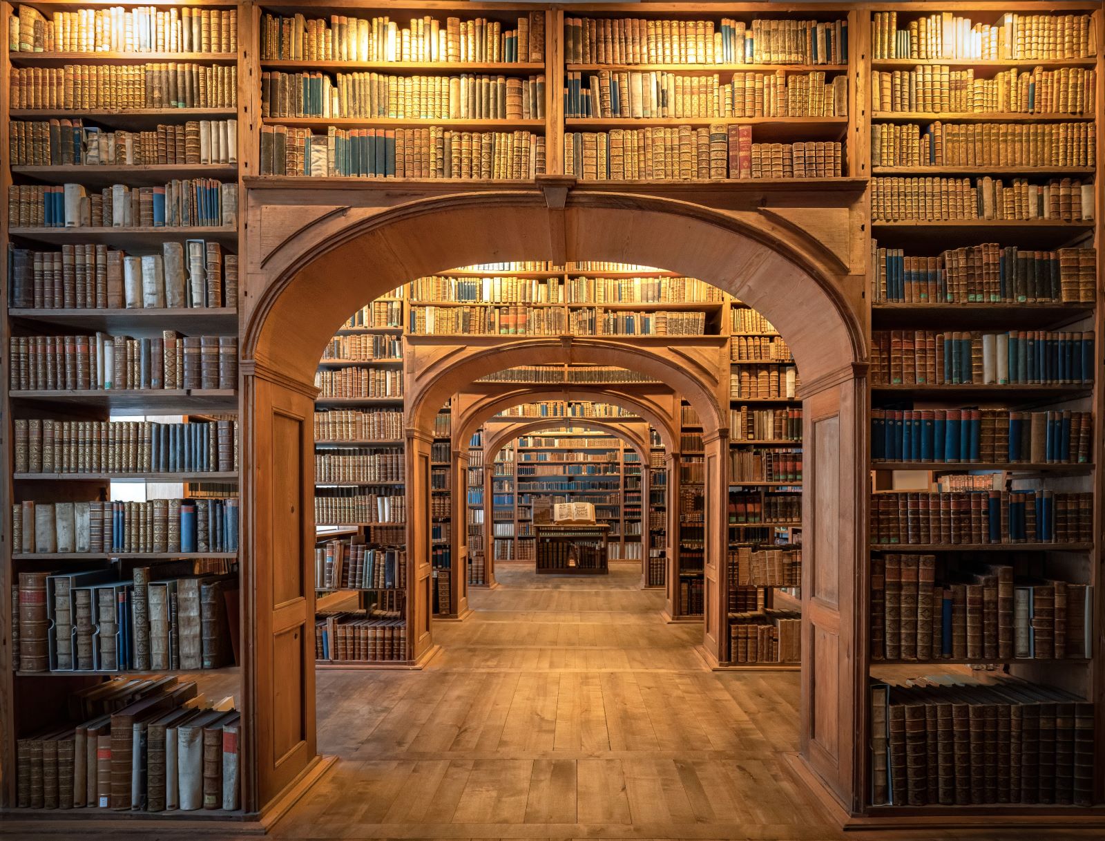 Historischer Bibliothekssaal im Barockhaus Görlitz
