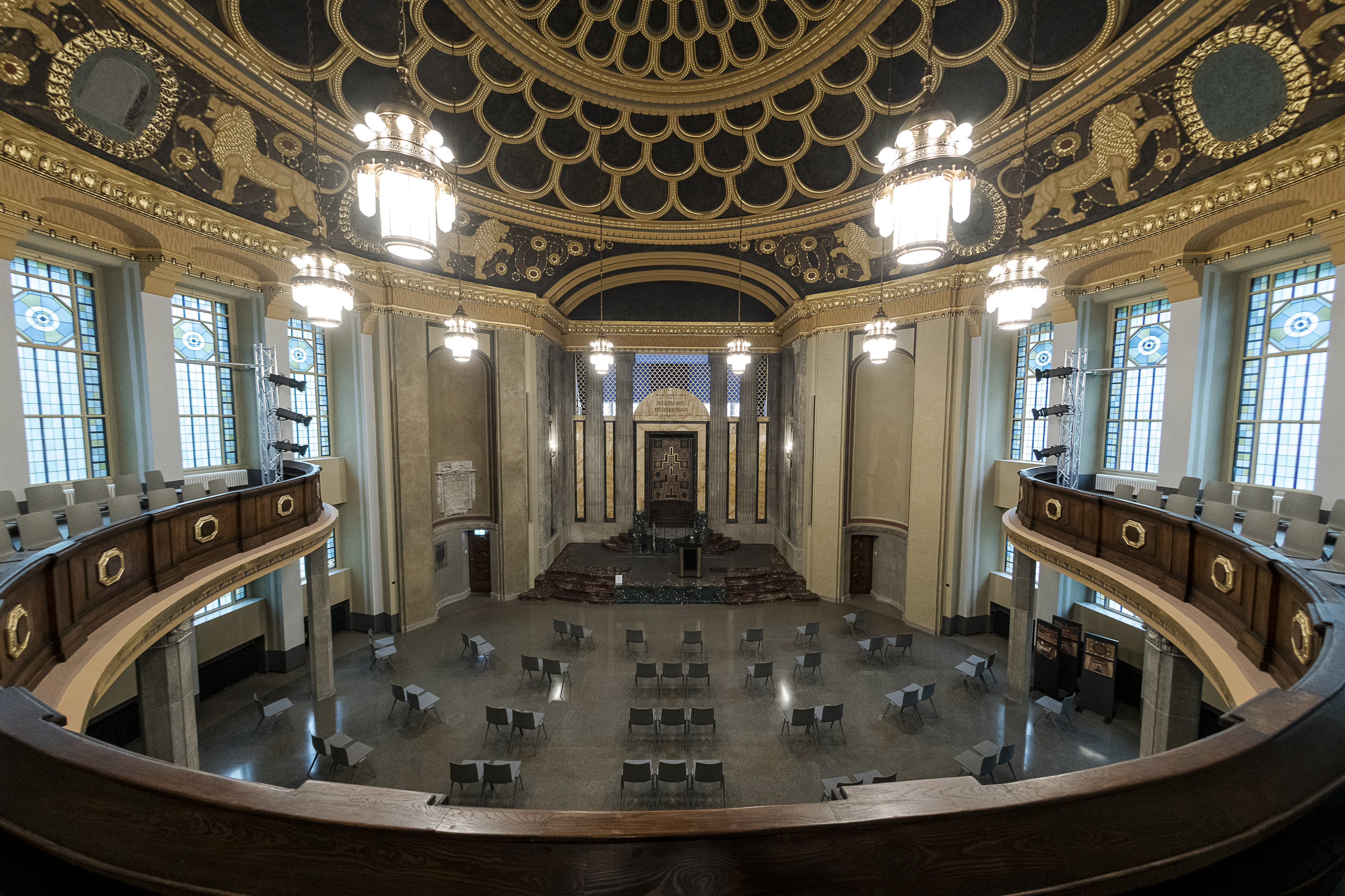 Blick in das Kulturforum Görlitzer Synagoge