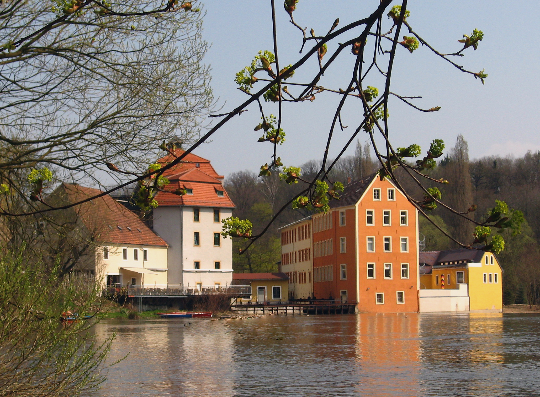Blick auf die Obermühle