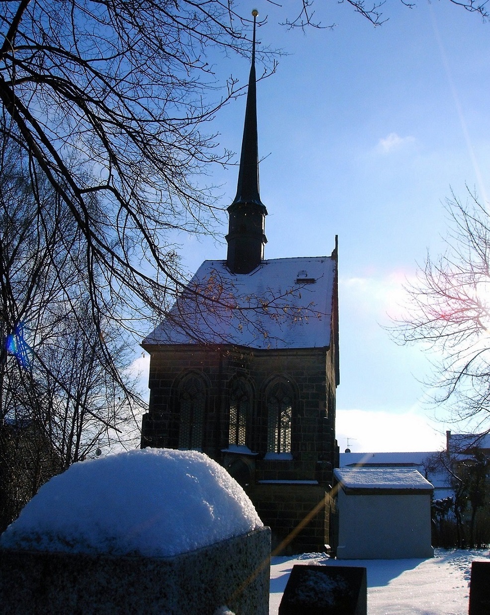 Das Heilige Grab zu Görlitz im Winter