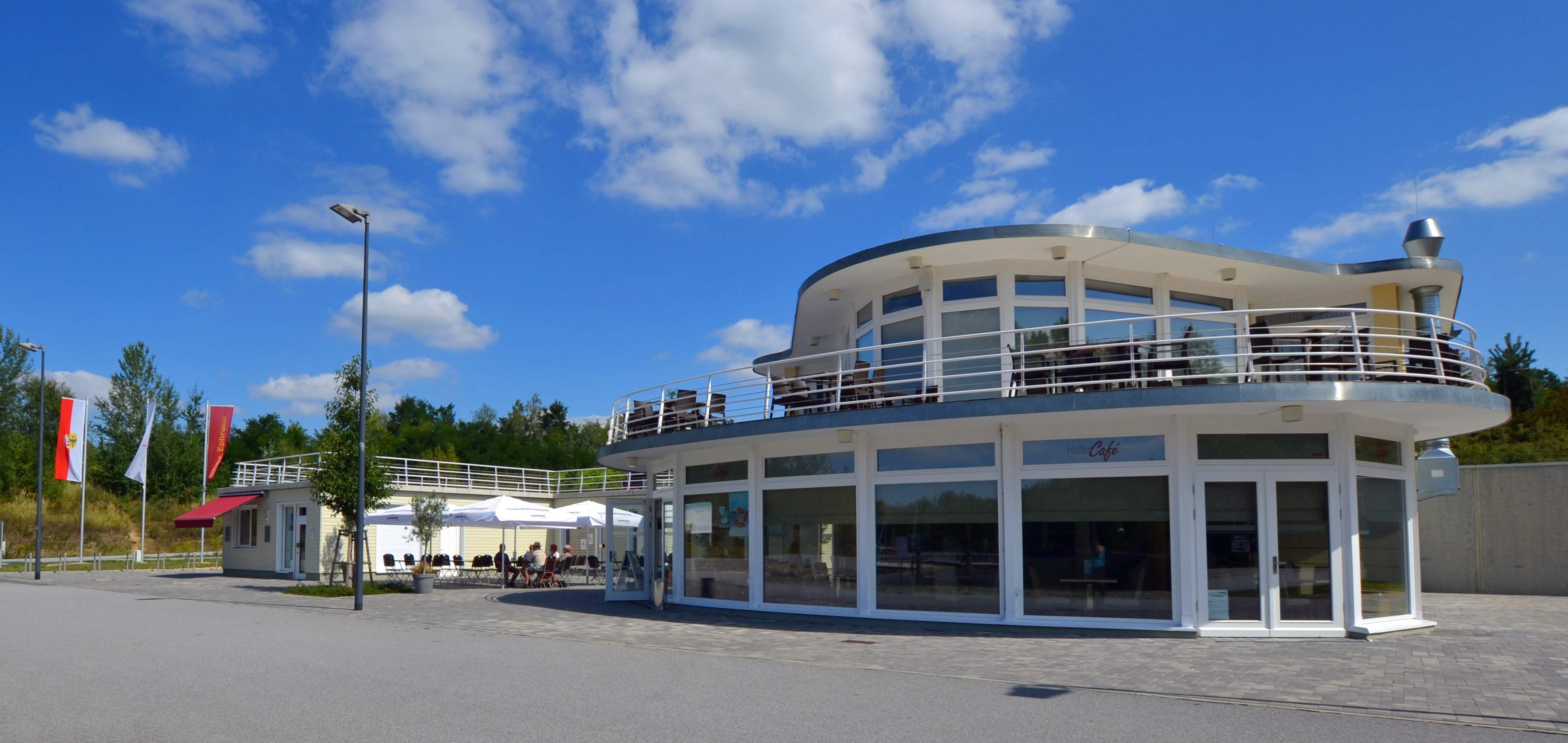Außenansicht Hafencafé